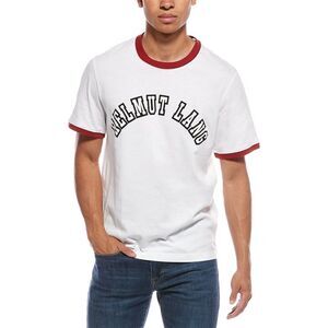Helmut Lang Mens Prep T-Shirt, White